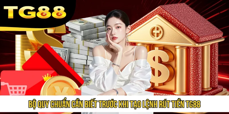 Bộ quy chuẩn cần biết trước khi tạo lệnh rút tiền TG88