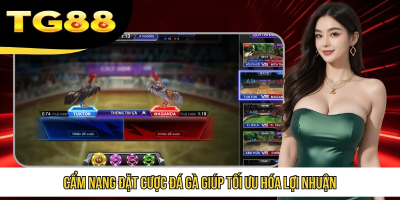 Cẩm nang đặt cược đá gà giúp tối ưu hóa lợi nhuận