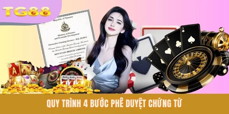 Quy trình 4 bước phê duyệt chứng từ